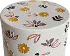 Tov Furniture Ceramic Hand-Painted Floral Table