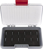 Allen Company Competitor Choke Tube Case - Holds 5 or 6 Choke Tubes, Black/Red - Clay, Trap & Skeet Shooting Accessory