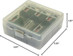 MTM TMC1022 Tactical Magazine Case 10/22 Rotary Magazine Case, Stackable, USA Made, Clear Smoke