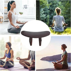 Ergonomic Kneeling Chair Wooden Comfortable Versatile Seat for Kneeling Mindfulness Practices
