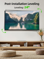USX MOUNT Full Motion TV Wall Mount for 42-97 Inch TVs up to 150lbs, Swivel and Tilt Wall Mount TV Barcket with Extension, Max VESA 600x400mm & 16" Wood Studs，Fit Most 75 85 86 90 95 inch TVs