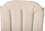 Foundations SafeRocker Glider Rocker Cushion Replacement Set, Durable Vinyl, Storage Pockets to Hold Baby Necessities, Easy-to-Clean and Wipe Down, Extra-Wide Seat (Tan)
