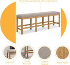 Signature Design by Ashley Havonplane 72" Counter Height Dining Bench, Brown