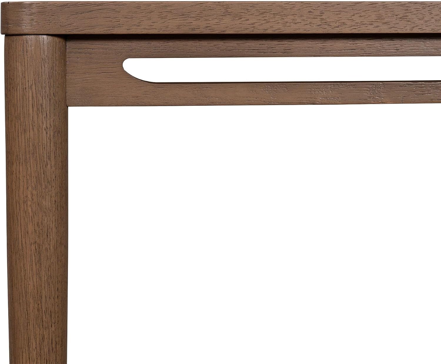Flexsteel Verona End Table, Transitional Design, Medium Brown Oak, 29x17x22 Inches, 15.4 lb, Rubberwood Solids and White Oak Veneers