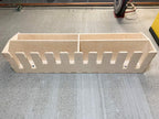 Cordless Drill Tool Holder Organization Storage Rack Wood Shelf Case Organizer 10-Slot Birch Plywood