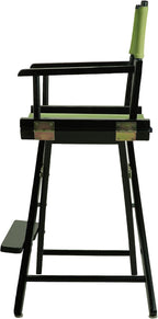 Casual Home 220-02/021-72 Director Chair 24" - Counter Height BlackFrame/Lime Green Canvas