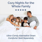 Queen Size 4 Piece Sheet Set - Comfy Breathable & Cooling Sheets - Hotel Luxury Bed Sheets for Women & Men - Deep Pockets, Easy-Fit, Extra Soft and Wrinkle Free Sheets - White Oeko-Tex Bed Sheet Set
