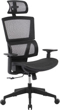 Realspace® Radano Mesh High-Back Executive Office Chair, Black, BIFMA Compliant