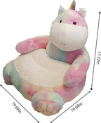 as Comfortable as Bean Bag Chairs，as Comfortable as a Rocking Chair，Removable Filler,Machine Washable(Cute Unicorn