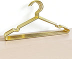 Gold Kids Wire Hangers 30 Pack,12.6 Inch Baby Strong Metal Hanger,Heavy Duty Metal Child Wire Hanger for Closet,Children's Gold Hangers