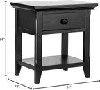 Overland Nightstand Forever Black