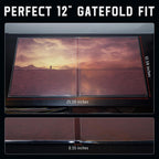 Gatefold Record Sleeves Albums Covers: 12 inch Vinyl Record Outer Sleeves 3 Mil Plastic Clear LP Protective Sleeves, 10pcs