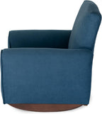 Kid Rocking Chair for Toddlers, Child Chair for Little Kids, Upholstered Toddler Armchair for Children, Comfy and Cute Little Kid Chairs (Rockers, Navy)