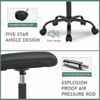 PayLessHere Office Chair Desk Chair Ergonomic Mesh Computer Chair Back Support Modern Executive Mid Back Rolling Swivel Back Support Chair for Home Office (Black)
