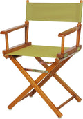 Casual Home 18" Director's Chair Honey Oak Frame with Olive Canvas