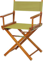 Casual Home 18" Director's Chair Honey Oak Frame with Olive Canvas