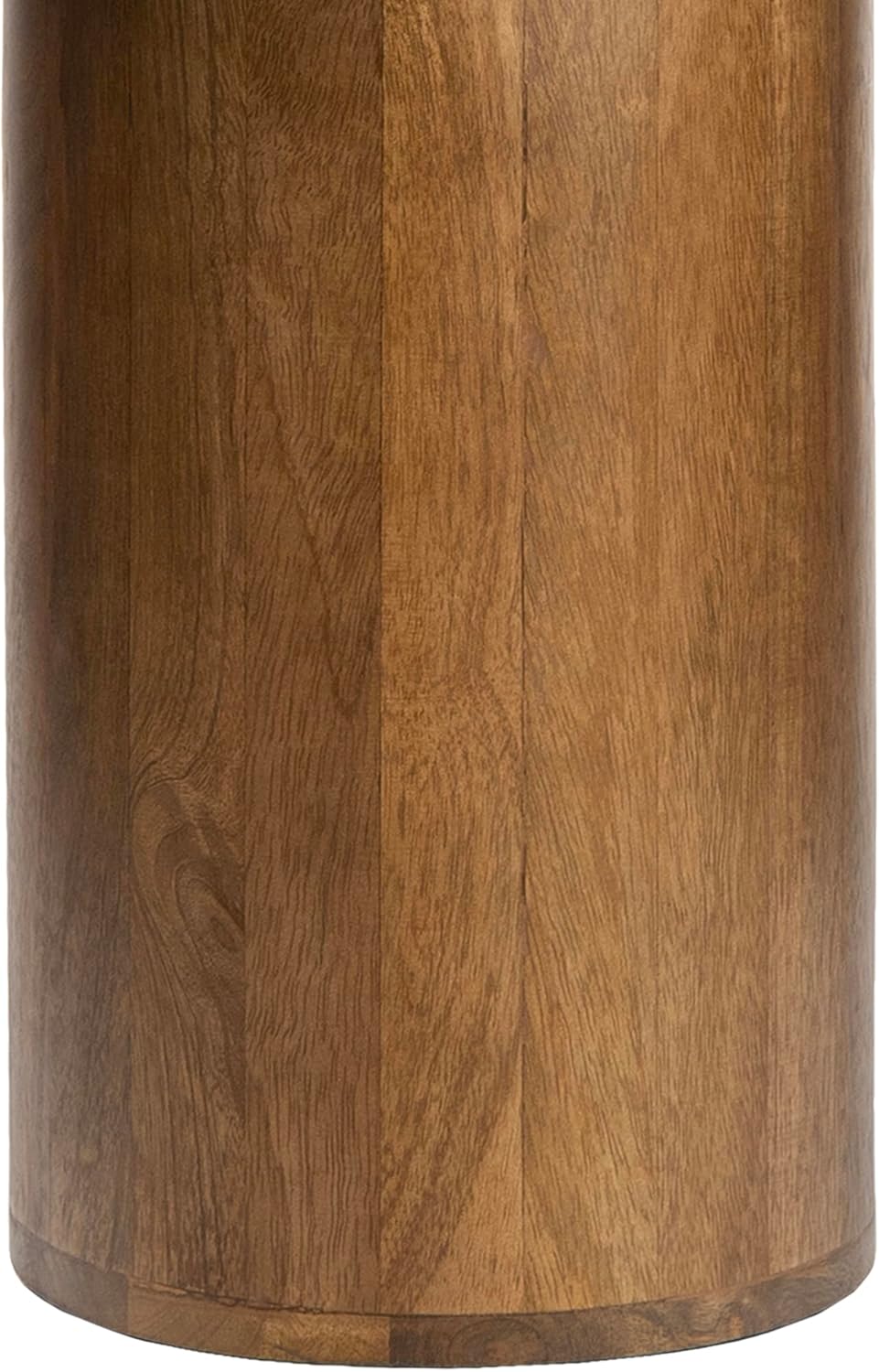 Eyely DNE5004B Dimitri 18" Rustic Minimalist Square Marble/Wood Accent Table, Side Table, End Table for Living Room, Bedroom, White Marble/Honey Wood