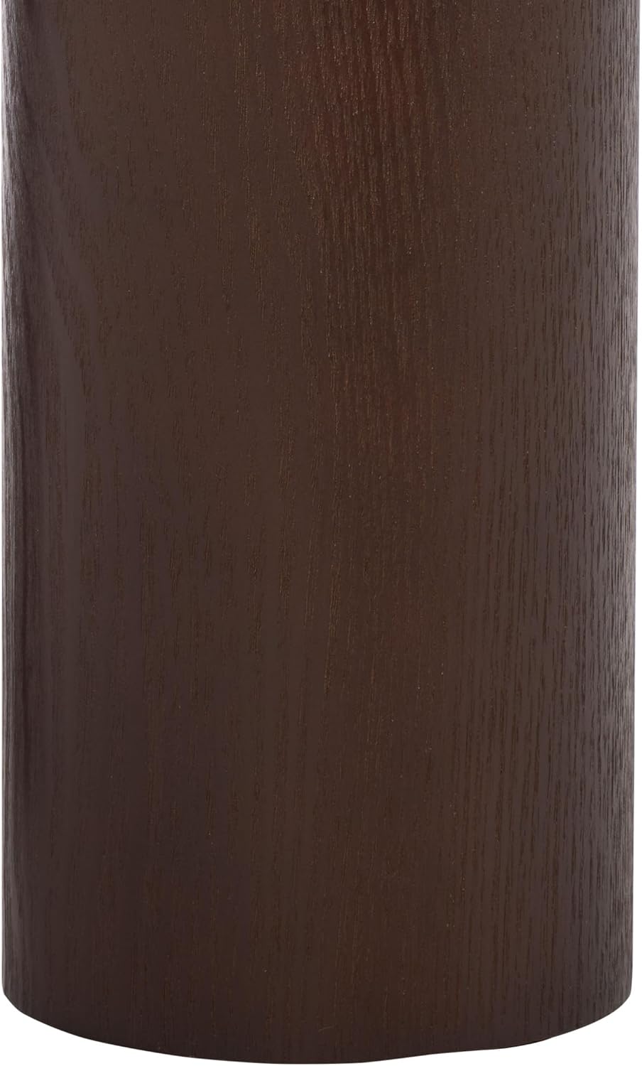 SAFAVIEH Home Collection – Ohana Dark Brown Accent Table, Sculptural Round Side Table, Modern Pedestal Design (ACC2327A)