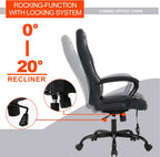 Comfortable Office Chair Massage Office Chair PC Gaming Chair Ergonomic Chair Desk Chair with Lumbar Support Headrest PU Leather Executive High Back Computer Chair Adults, Camo, 20.3x20.1x45.7inch