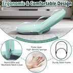 Floor Chair Floor Cushion Folding Padded Gaming Chair Adjustable 5-Position Floor Seat with Back Support for Kids Adult Great for Gaming Reading Meditating