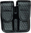 Bianchi 22083: Double Mag Pouch Bsk Blk-Sz 4 Hidden