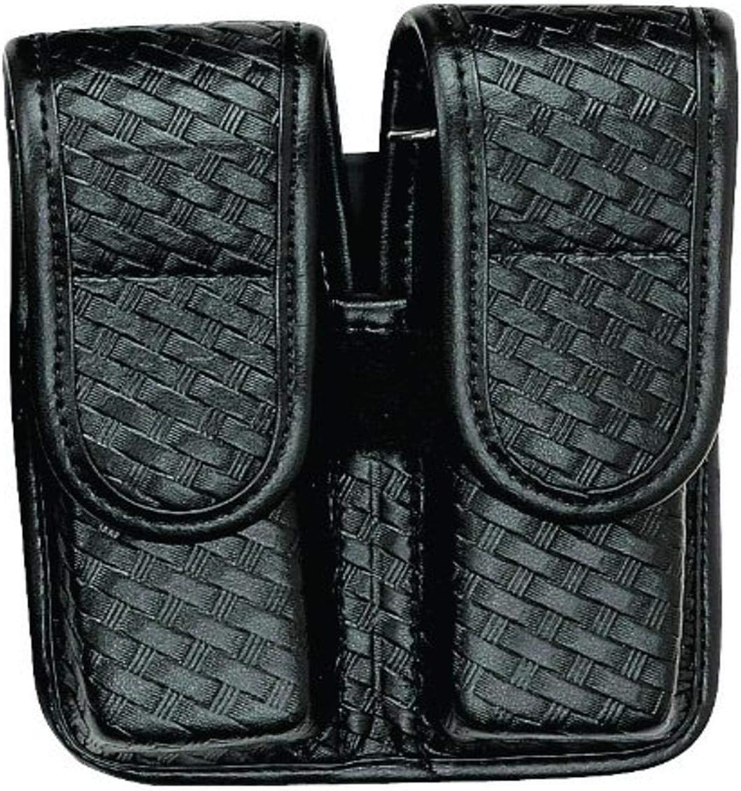 Bianchi 22083: Double Mag Pouch Bsk Blk-Sz 4 Hidden