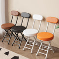 Folding Chairs - Executive Barstools Metal Frame Side Chair,150KG Weight Capacity,Widen The Large seat Surface Lobby Stacking Reception Chair(Yellow)