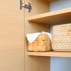 白井産業(Shirai) Pythasier Under Counter Storage, 幅75cm, Natural Brown