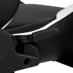 Flash Furniture X20 Fully Reclining LeatherSoft Racing Style Gaming Chair with Headrest, Lumbar Pillows, Ergonomic Swivel Computer Chair, Black/White
