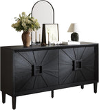 Farmhouse Storage Cabinet, Heavy-Duty TV Stand with Adjustable Shelves, Pantry Storage Cabinet,for Kitchen Home