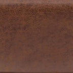 SIMPLIHOME Owen XL Coffee Table Storage Ottoman - 40 inch Wide Upholstered Vegan Leather Square Ottoman in Distressed Pecan Brown, Mid-Century Modern Ottoman for Living Room with Lift-Up Lid