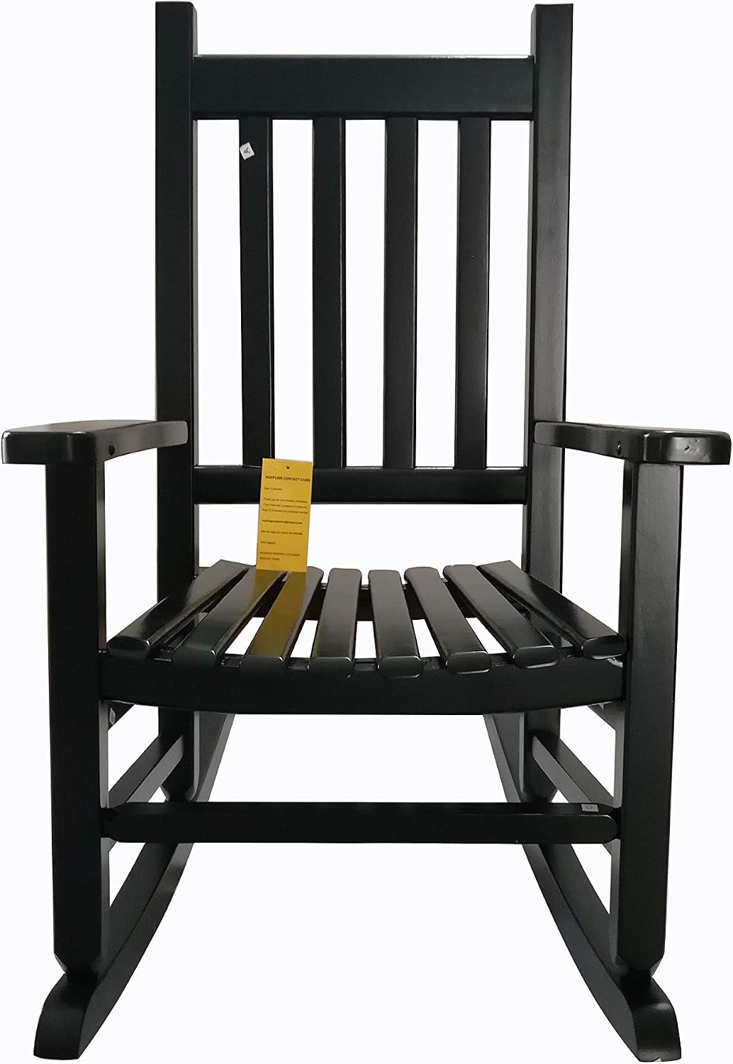 K086DG Durable Dark Green Child’s Wood Porch Rocker/Outdoor Rocking Chair - Indoor or Outdoor - Suitable for 4-8 Years Old