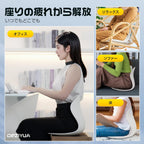 Deziya 2nd Generation Posture Corrector Chair - Seat Size • Cushion Thickness • Total Breathability Progress: Balance Chair, Lower Back Pain (Recommended by Trainers