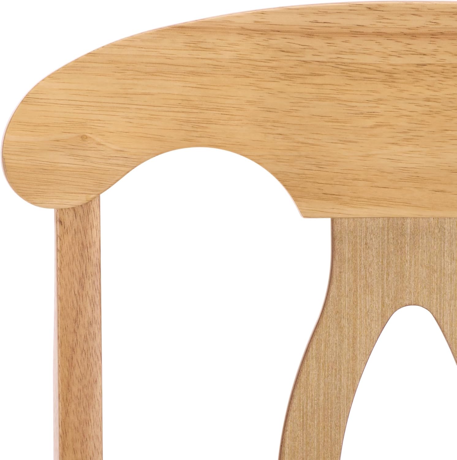 SAFAVIEH Home Collection – Hannelore Solid Wood Dining Arm Chair, Light Oak Finish, Classic Transitional Seating Design (DCH6907B)