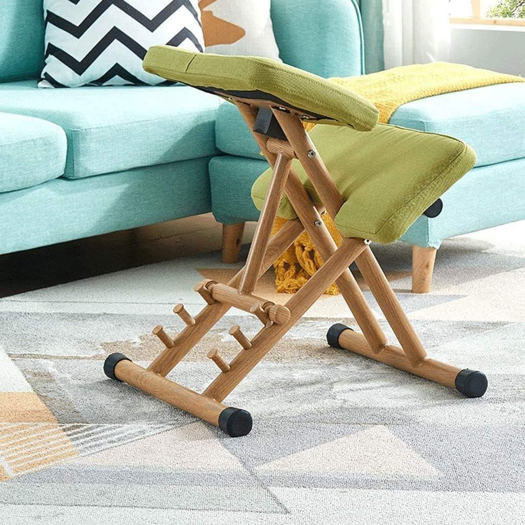 FMURY Orthopedic Chair Kneeling Chair Computer Chair Home Lift Leisure Chair Office Chair Learning Chair(Gray)
