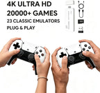 2026 New Retro Game Console: Features 128GB of Built-in Storage, Comes pre-Loaded with Over 20,000 Classic Retro Games, Supports 4K HDMI TV Output, and is a Plug-and-Play Portable Retro Gaming System