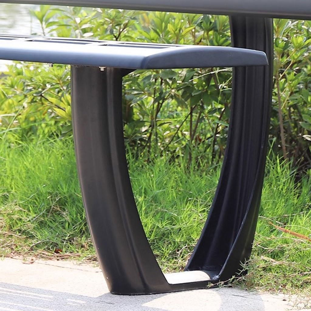 Patio Benches for Outdoors Outdoor Park Chair Cast Aluminum Double Backrest Community Square Bench Garden Creative Garden Benches for Outdoors