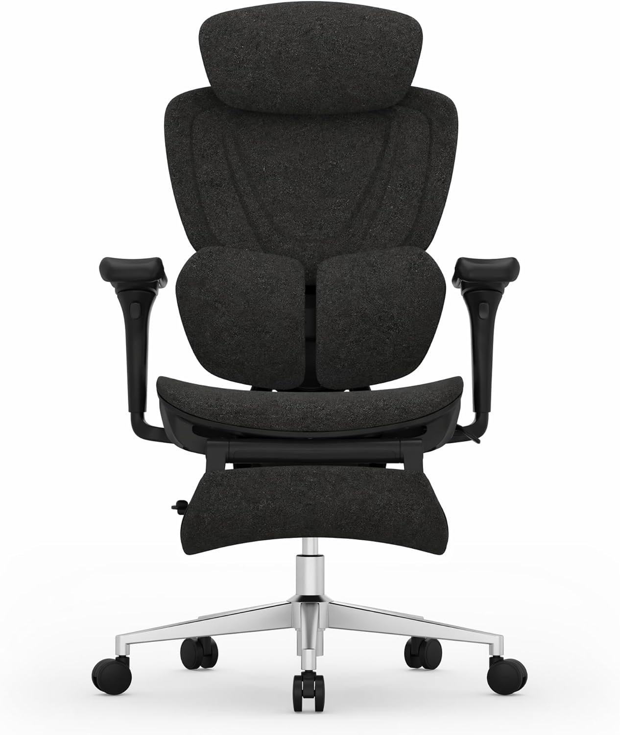 FLEXISPOT Sentinel Ergonomic Gaming Chair with 3-Year Warranty Dual-Wing Adaptive Lumbar 3D Armrests 120° 3-Position Recline Height-Adjustable Backrest Premium Computer Desk Chair for Home & Office