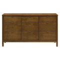 Babyletto Kids 9-Drawer Baby Dresser, GREENGUARD Certified, Natural Walnut | TSCA-Compliant, Boho-Inspired Wooden Dresser for Nursery, Bedroom & Living Room, Ships Fully Assembled, Anti-Tip Kit Included