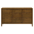 Babyletto Kids 9-Drawer Baby Dresser, GREENGUARD Certified, Natural Walnut | TSCA-Compliant, Boho-Inspired Wooden Dresser for Nursery, Bedroom & Living Room, Ships Fully Assembled, Anti-Tip Kit Included
