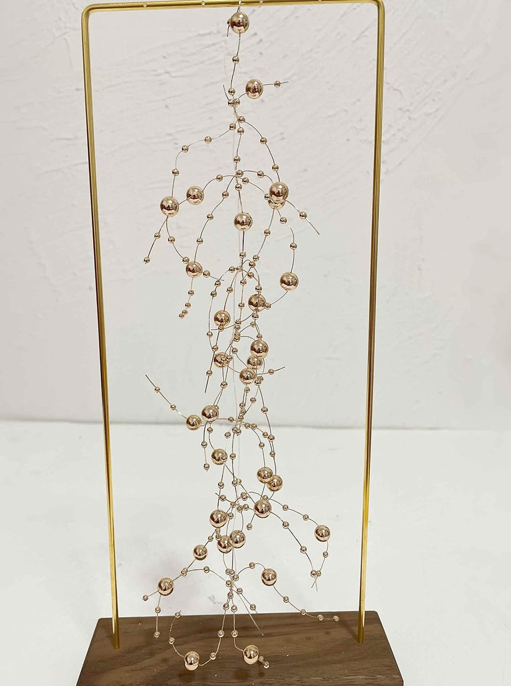 TeaSu 12pcs Pearl String, for Wedding Centerpiece, Vase Filler and Decor for Floating Candles (Champagne Gold)