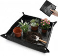 Waterproof Large Plant Potting Mat Portable and Foldable Gardening Repotting Mat for Indoor Plants Thickened Potting Mats in Garden Outdoor for Transplanting (39.4In x 39.4In)