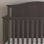 Child Craft Hampton Arch Top Crib, Changing Table, and Cozy Glider Nursery Set, 3-Piece, Includes 4-in-1 Convertible Crib, Changing Table, and Cozy Glider, Grows with Your Baby (Dapper Gray)