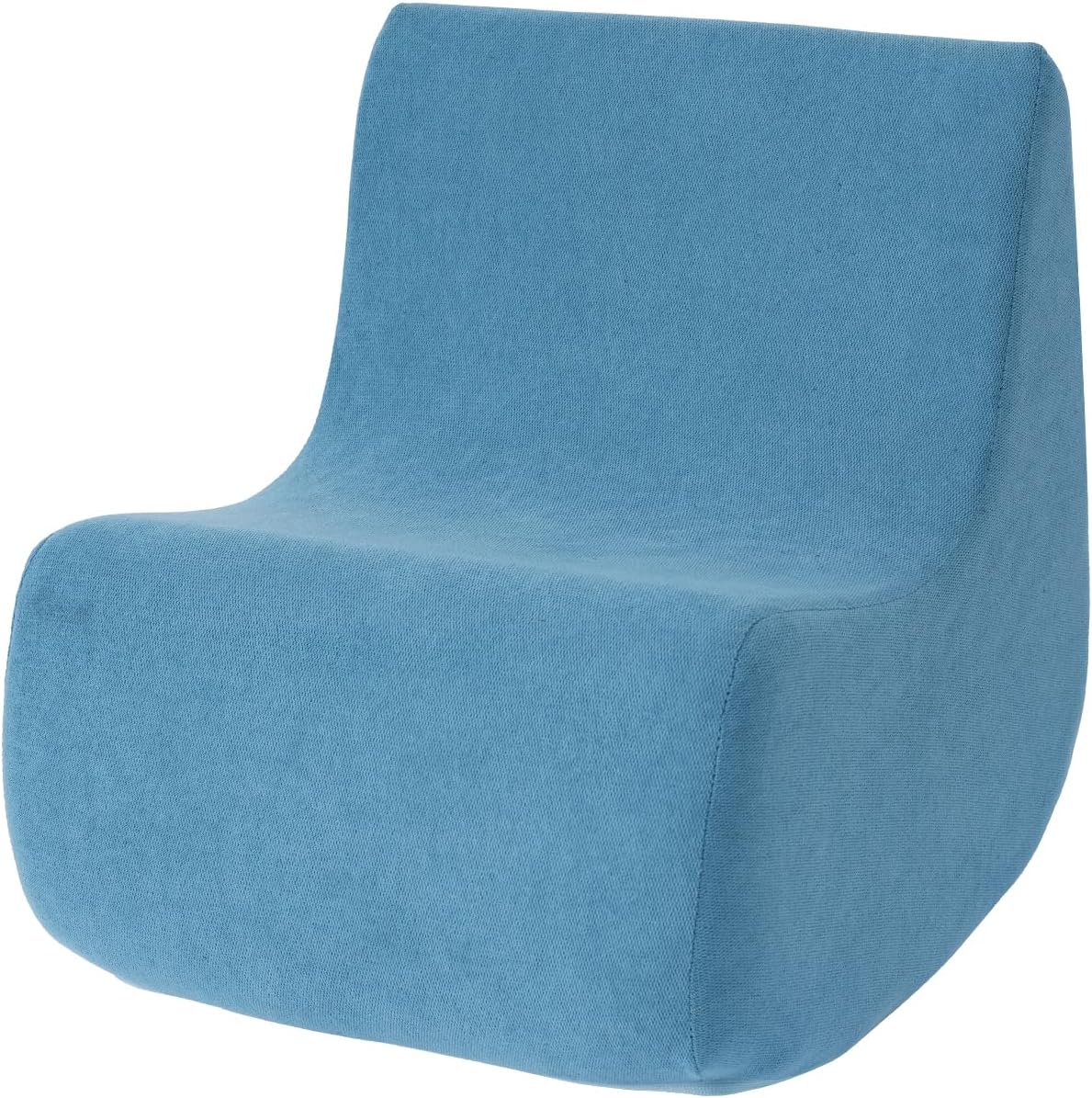 Toddler Chair, Comfy Kids Sofa Chair for Playroom, Supportive Toddler Couch for Boys and Girls with Washable Cover, Small Kids Furniture Sofa for Baby Gift (L-Shape-Blue)