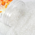 Crystal Clear Fine Crushed Glass for Resin Art & Crafts | 1–3mm Decorative Glass Sand, 1.5 lb Broken Glass Pieces for DIY Epoxy Tumblers, Coasters, Vase Filler & Home Decor
