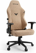Gaming Chair - High Back Ergonomic Computer Chair with Lumbar Support, Video Game Chair-4D Adjustable Armrests,170° Reclining & 320lb Capacity,Fabric,Desert Yellow