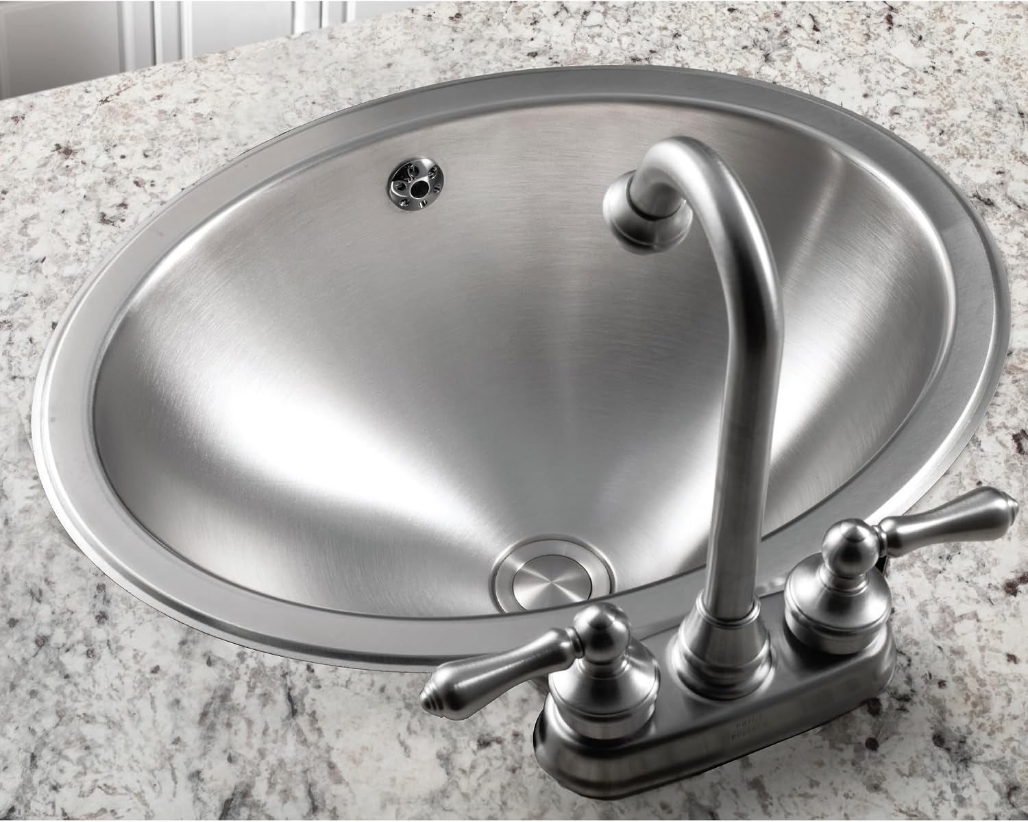 Houzer Opus Stainless Steel Bathroom Sink - 18 Inch Undermount Oval Bowl without Overflow, Durable & Versatile, Essential for Home & Apartment, Nested 10-Pack - CHT-1800-10
