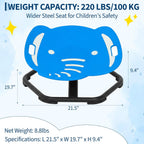 Garvee Spinning Chair for Autistic Kids, Multifunctional Sensory Chair, Glow-in-the-Dark Elephant Swivel Seat, Balance Training Sit and Spin Toy for ADHD, Ideal Gift for Autistic Boys, Ages 3+