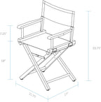 Casual Home 18" Director's Chair Honey Oak Frame with Olive Canvas