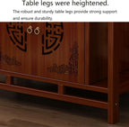 Household Bamboo Buddhist Altar Table, Chinese Style Buddhist Shrine, Personal Buddhist Altar/Shrine, with Storage Function and Drawers, Suitable for Home, Office, or Temple Use. 140cm/55.1in